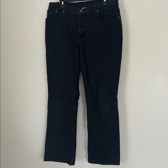 Jeanology Denim - Jeanology Black Boot Cut Women's Jeans Size 14